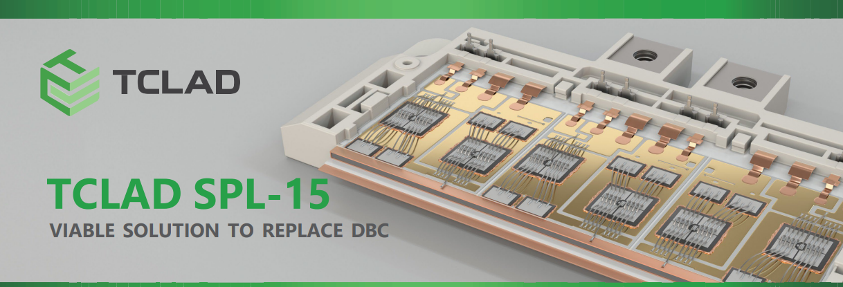 Tclad graphic with words TCLAD SPL-15 Viable Solution to Replace DBC.
